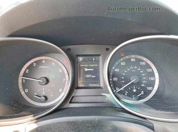 5NMZT3LB5JH090972 2018 HYUNDAI SANTA Black Vista del cuadro de instrumentos