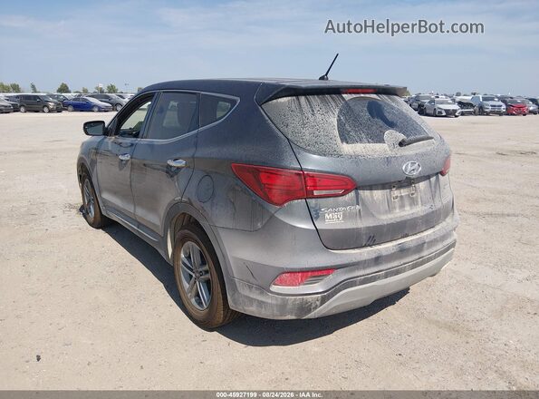 5NMZT3LB5JH095931 2018 HYUNDAI SANTA FE SPORT Black Trasero izquierdo