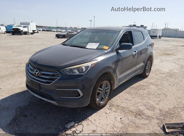 5NMZT3LB5JH095931 2018 HYUNDAI SANTA FE SPORT Black Vista tres cuartos delantera izquierda