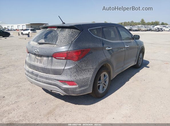 5NMZT3LB5JH095931 2018 HYUNDAI SANTA FE SPORT Black Trasero derecho