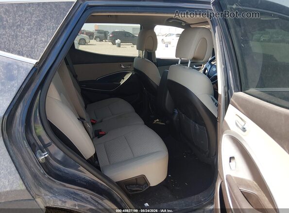 5NMZT3LB5JH095931 2018 HYUNDAI SANTA FE SPORT Black Vista de la etiqueta del VIN