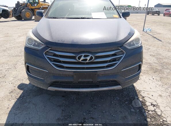 5NMZT3LB5JH095931 2018 HYUNDAI SANTA FE SPORT Black Vista frontal