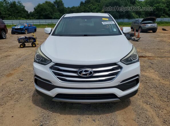 5NMZT3LB6JH102935 2018 HYUNDAI SANTA White Widok z przodu