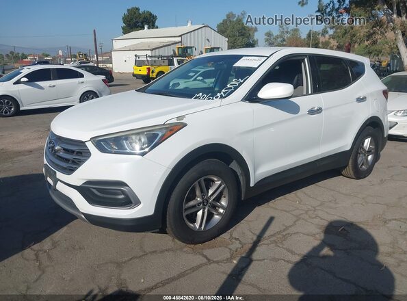 5NMZT3LB7JH071906 2018 HYUNDAI SANTA FE SPORT Белый Передняя левая четверть