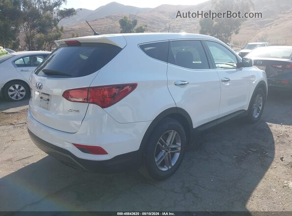 5NMZT3LB7JH071906 2018 HYUNDAI SANTA FE SPORT Белый Задняя правая четверть