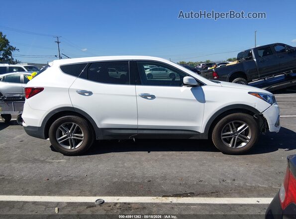 5NMZT3LB7JH082579 2018 HYUNDAI SANTA FE SPORT White Rear interior view
