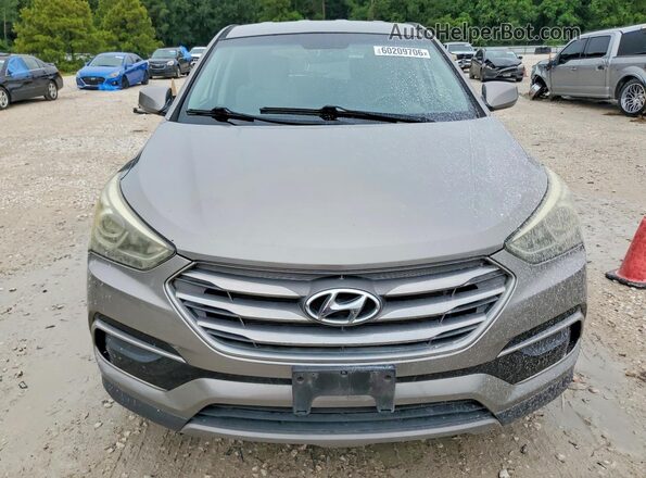 5NMZT3LB9HH010549 2017 HYUNDAI SANTA Gray Դիմացի տեսք