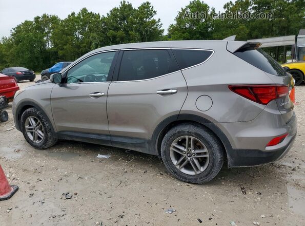 5NMZT3LB9HH010549 2017 HYUNDAI SANTA Gray Հետևի ձախ