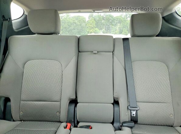 5NMZT3LB9HH010549 2017 HYUNDAI SANTA Gray Հետևի նստատեղերի տեսք