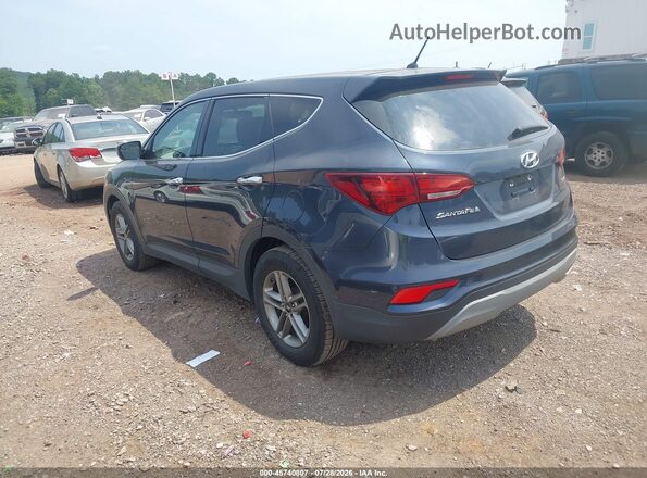 5NMZT3LB9JH098010 2018 HYUNDAI SANTA FE SPORT Синий Задняя левая четверть