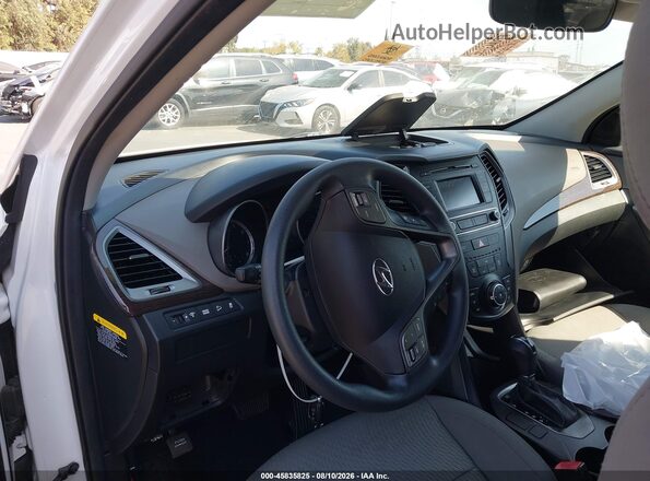 5NMZT3LB9JH098976 2018 HYUNDAI SANTA FE SPORT White Вид задніх сидінь