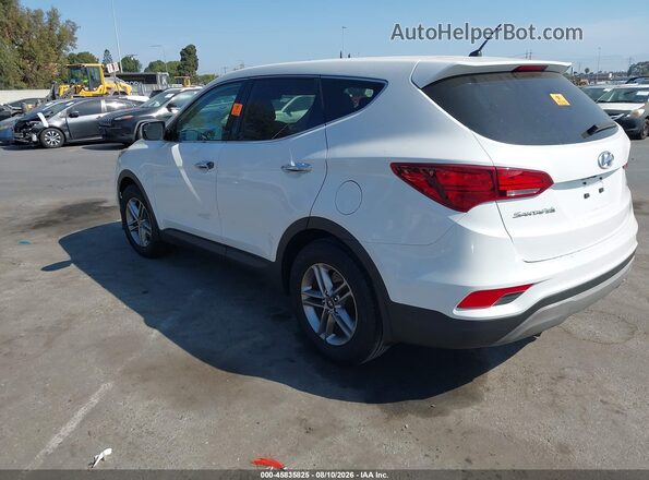 5NMZT3LB9JH098976 2018 HYUNDAI SANTA FE SPORT White Задня ліва чверть