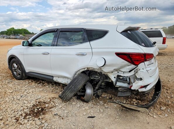 5NMZT3LBXHH019826 2017 HYUNDAI SANTA White Rear left