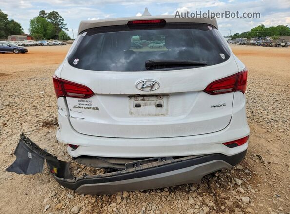 5NMZT3LBXHH019826 2017 HYUNDAI SANTA White Rear view