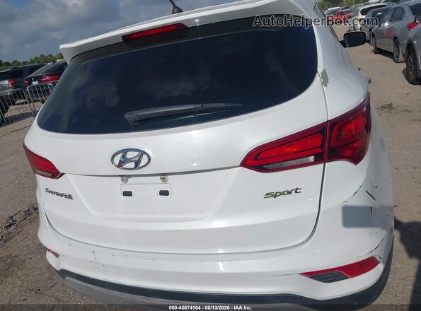 5NMZT3LBXJH091499 2018 HYUNDAI SANTA FE SPORT White 