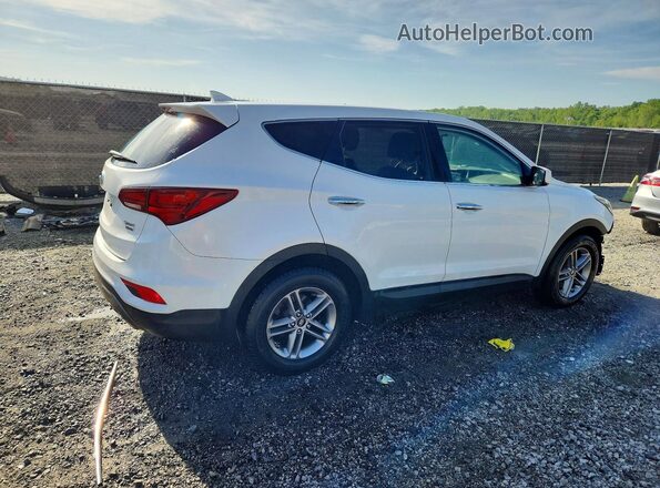5NMZTDLB0HH010283 2017 HYUNDAI SANTA White Rear right