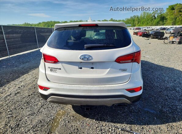 5NMZTDLB0HH010283 2017 HYUNDAI SANTA White Rear view