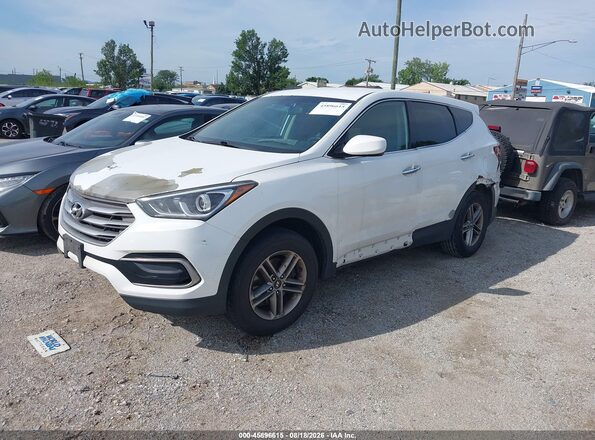 5NMZTDLB1HH000135 2017 HYUNDAI SANTA FE SPORT Белый Передняя левая четверть