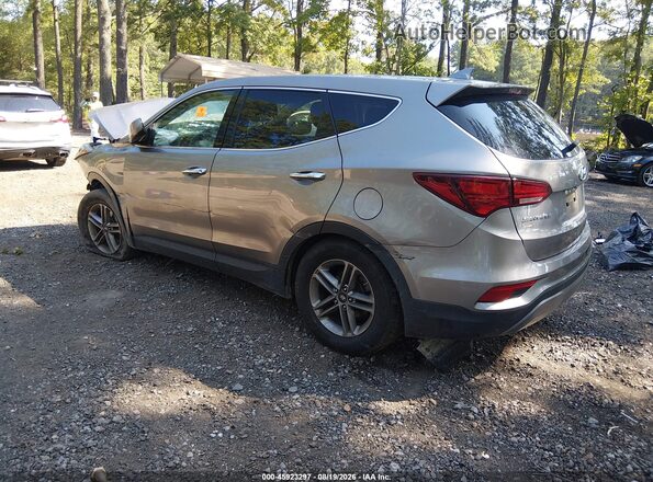 5NMZTDLB2HH003965 2017 HYUNDAI SANTA FE SPORT Серый Задняя левая четверть