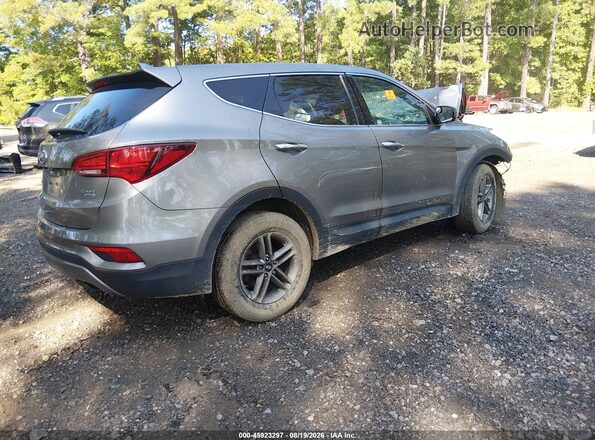5NMZTDLB2HH003965 2017 HYUNDAI SANTA FE SPORT Серый Задняя правая четверть