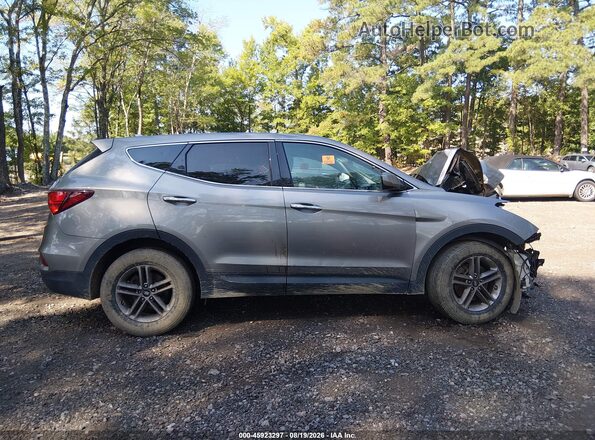 5NMZTDLB2HH003965 2017 HYUNDAI SANTA FE SPORT Серый Вид задней части салона
