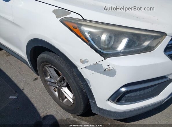 5NMZTDLB3JH085579 2018 HYUNDAI SANTA FE SPORT White Front view