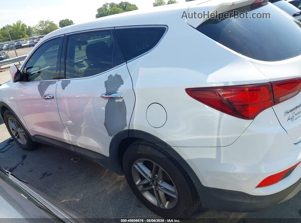 5NMZTDLB3JH085579 2018 HYUNDAI SANTA FE SPORT White 360 interior view