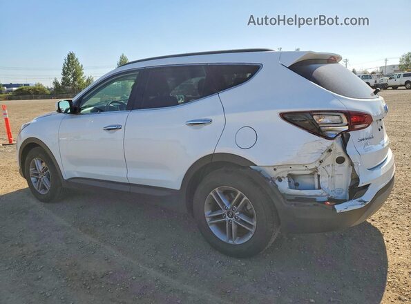 5NMZTDLB3JH091480 2018 HYUNDAI SANTA White Trasero derecho