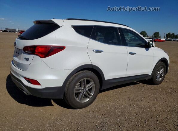 5NMZTDLB3JH091480 2018 HYUNDAI SANTA White Delantero derecho