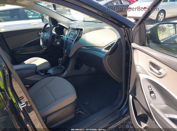 5NMZTDLB3JH098641 2018 HYUNDAI SANTA FE SPORT Black Սալոնի դիմացի տեսք