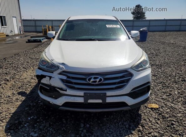 5NMZTDLB5HH011199 2017 HYUNDAI SANTA White Widok z przodu