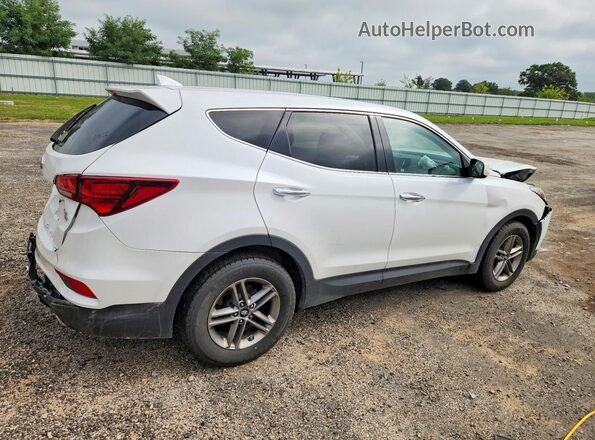 5NMZTDLB6HH009719 2017 HYUNDAI SANTA White Trasero derecho