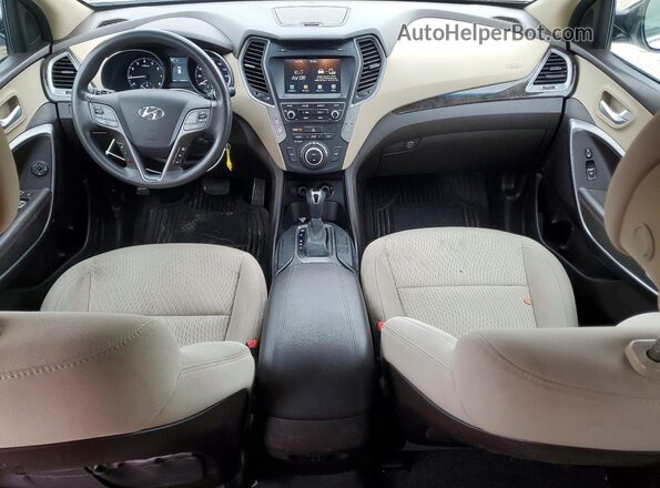 5NMZU3LB0HH040097 2017 HYUNDAI SANTA White Vista del salpicadero