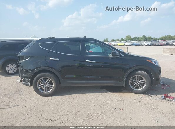 5NMZU3LB0JH061408 2018 HYUNDAI SANTA FE SPORT Black Rear interior view