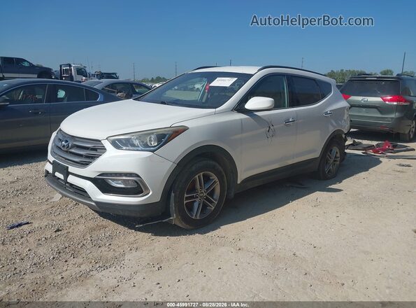 5NMZU3LB2HH003178 2017 HYUNDAI SANTA FE SPORT White Vista tres cuartos delantera izquierda
