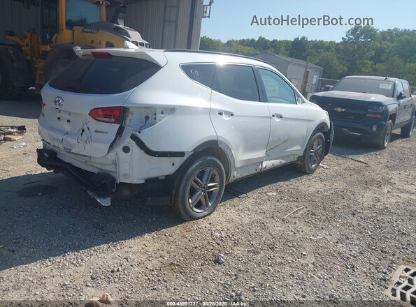 5NMZU3LB2HH003178 2017 HYUNDAI SANTA FE SPORT White Trasero derecho