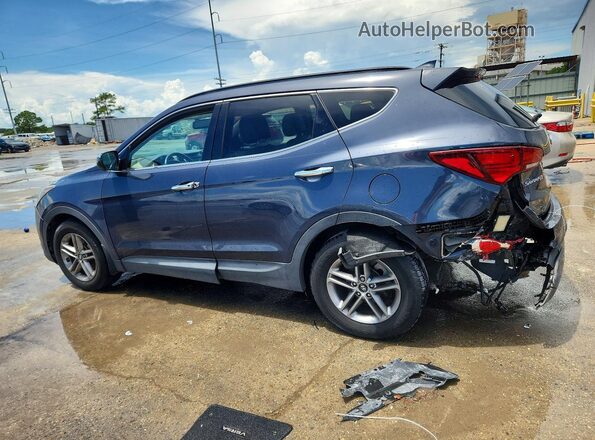5NMZU3LB2HH047360 2017 HYUNDAI SANTA Blue Tył lewy