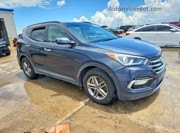 5NMZU3LB2HH047360 2017 HYUNDAI SANTA Blue Przód prawy