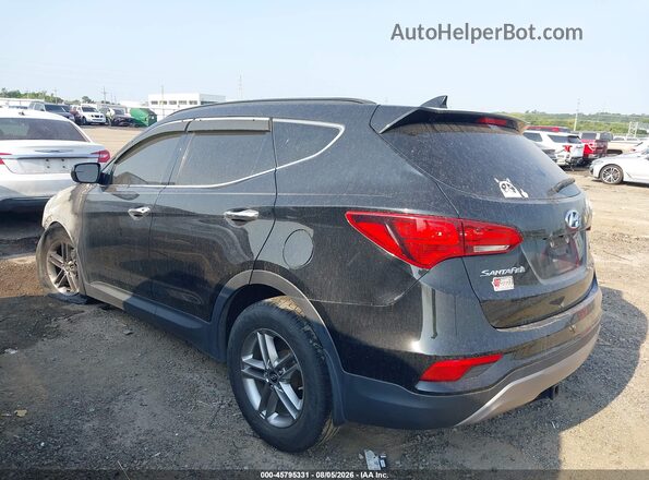 5NMZU3LB3HH012875 2017 HYUNDAI SANTA FE SPORT Черный Задняя левая четверть