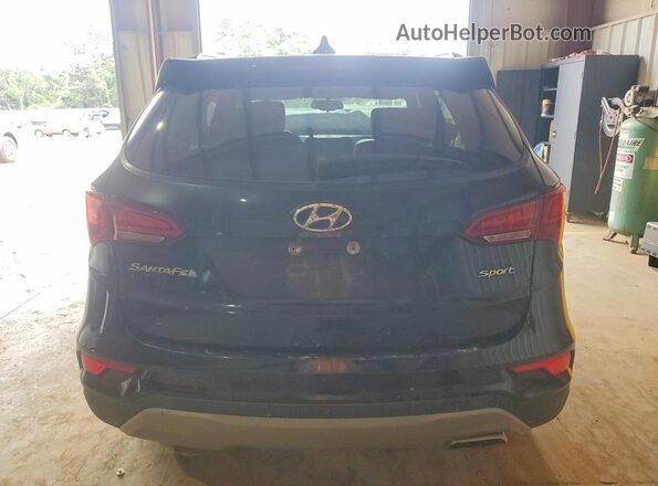 5NMZU3LB3HH013783 2017 HYUNDAI SANTA Black Rear view