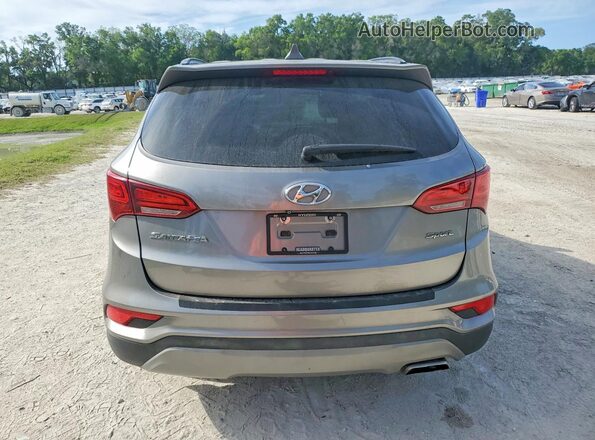 5NMZU3LB3HH014528 2017 HYUNDAI SANTA Серый Вид сзади