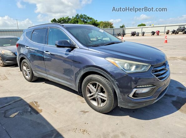 5NMZU3LB4HH016238 2017 HYUNDAI SANTA Blue Przód prawy