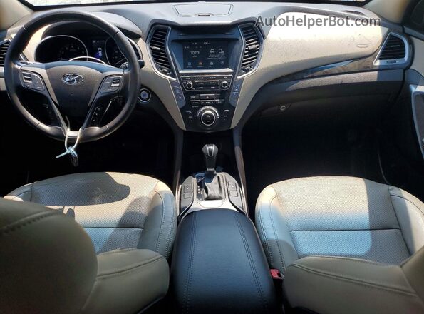 5NMZU3LB4HH022119 2017 HYUNDAI SANTA Black Vista del salpicadero
