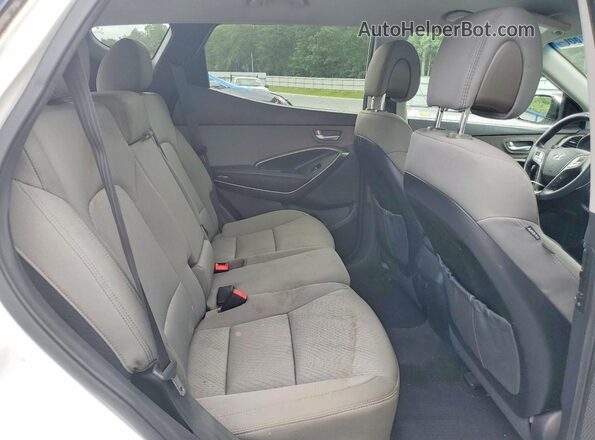 5NMZU3LB7HH001247 2017 HYUNDAI SANTA White Vista interior trasera