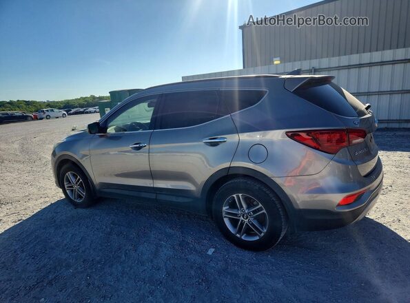 5NMZU3LB7HH018016 2017 HYUNDAI SANTA Gray Trasero izquierdo