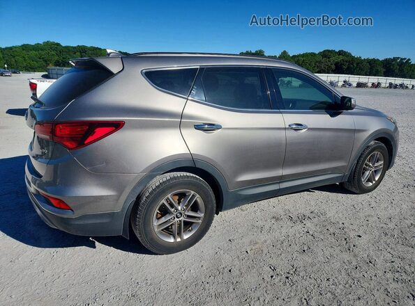 5NMZU3LB7HH018016 2017 HYUNDAI SANTA Gray Trasero derecho