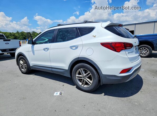 5NMZU3LB7HH020171 2017 HYUNDAI SANTA White უკანა მარცხენა