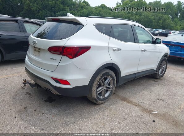 5NMZU3LB7HH020946 2017 HYUNDAI SANTA FE SPORT Белый Задняя правая четверть