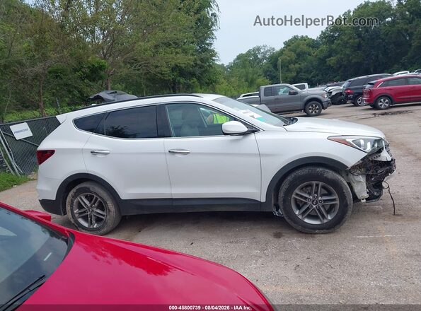 5NMZU3LB7HH020946 2017 HYUNDAI SANTA FE SPORT Белый Вид задней части салона