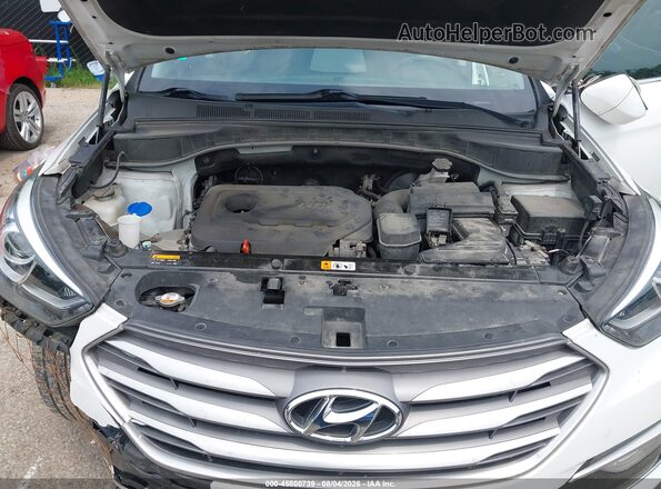 5NMZU3LB7HH020946 2017 HYUNDAI SANTA FE SPORT Белый Вид сзади